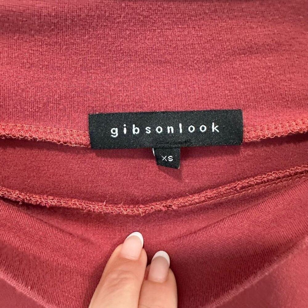 Gibsonlook Off Shoulder Top Mauve XS - Picture 3 of 6
